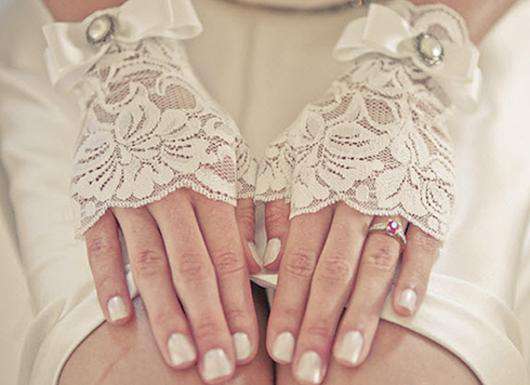 Свадебный маникюр.