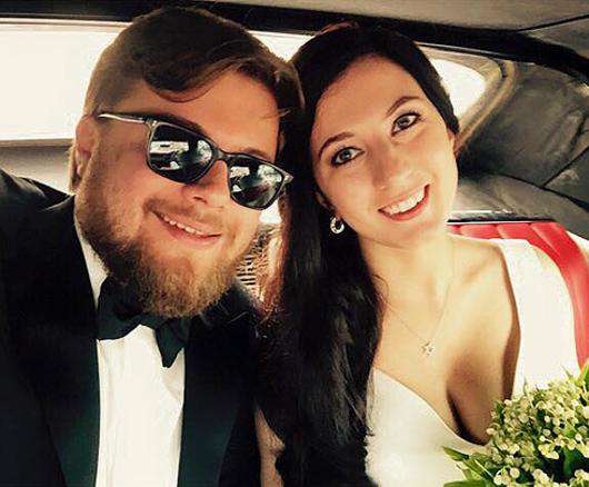 Иван Парфенов и Мария Бройтман поженились 20 июня. Фото: Facebook.com/elena.chekalova.
