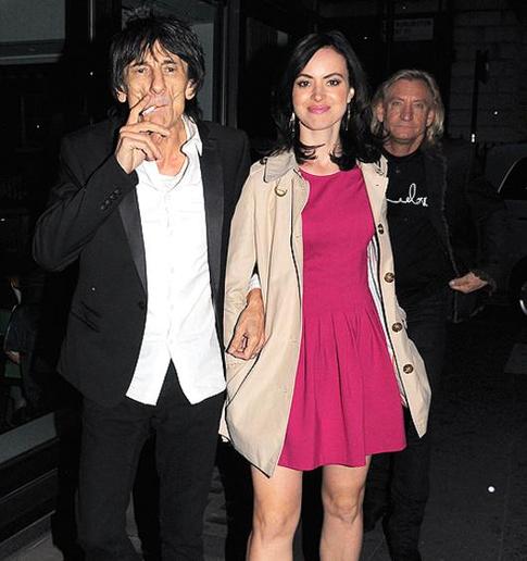 Ронни Вуд в очередной раз женится