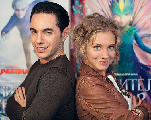 Тимур Родригес и Кристина Асмус.