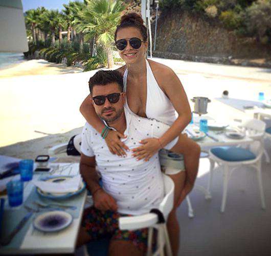 Ани Лорак и ее муж Мурат Налчаджиоглу. Фото: Instagram.com/anilorak.