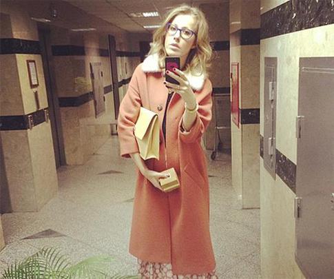 Собчак встречалась с президентом Франции