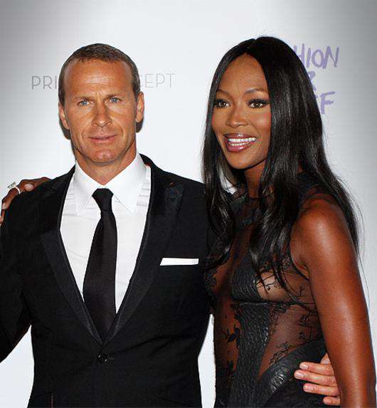 Владислав Доронин и Наоми Кэмпбелл. 