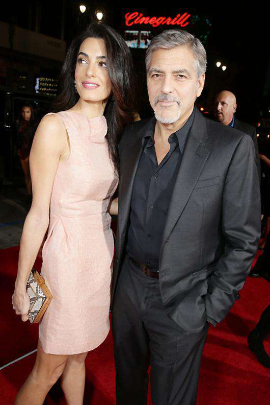 Амаль Аламуддин и Джордж Клуни. Фото: Rex Features/Fotodom.ru.
