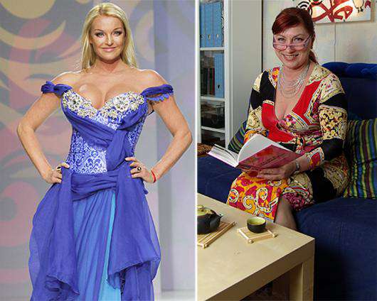 Анастасия Волочкова/Роза Сябитова. Фото: Лилия Шарловская/Владимир Чистяков.