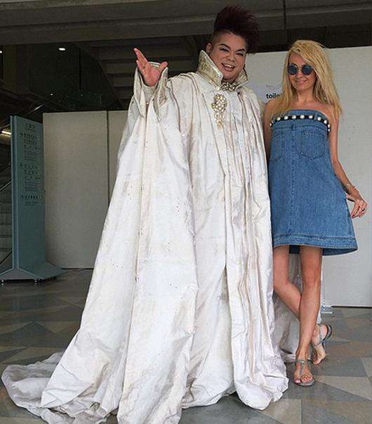 Яна Рудковская и Томотака Окамото. Фото: Instagram.com/ rudkovskayaofficial.