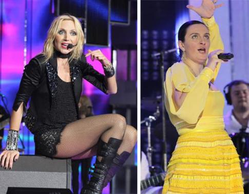 Кружевные шорты Орбакайте против платьев в пол Ваенги