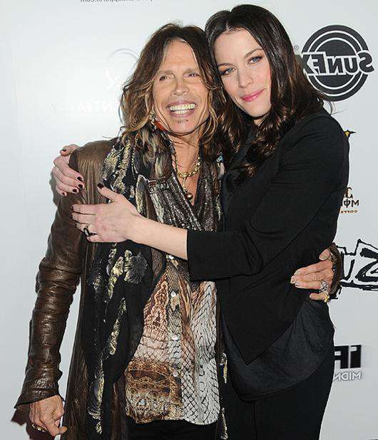 Стивен Тайлер и Лив Тайлер. Фото: Rex Features/Fotodom.ru.