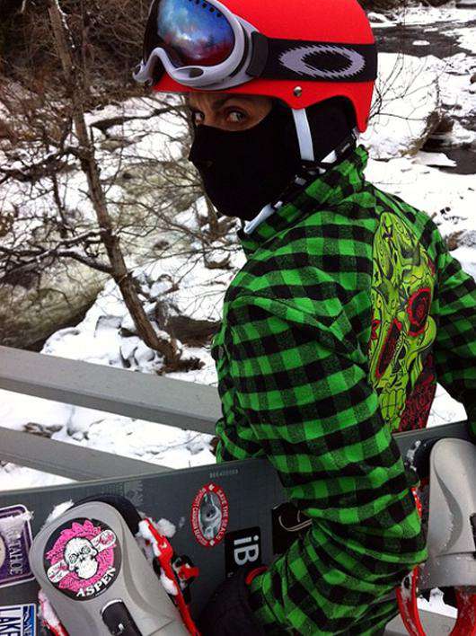 Ольга Шелест с семьей улетела в США кататься на сноубордах. Фото: Instagram.com/olgashelest.