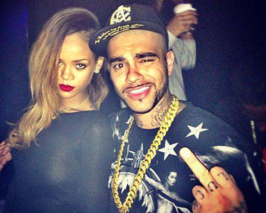 Тимати и Рианна.