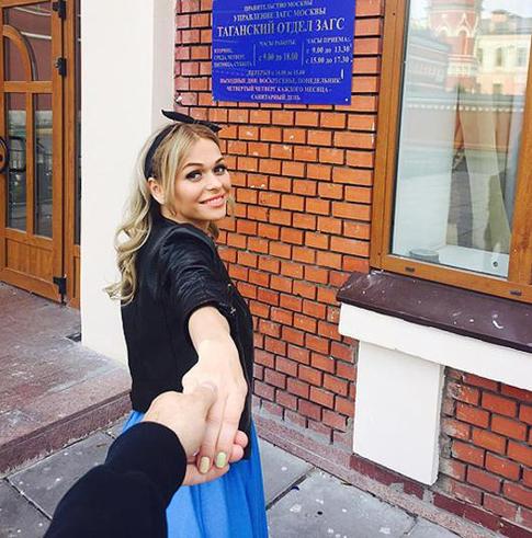 В ЗАГСе Хилькевич чуть не передумала