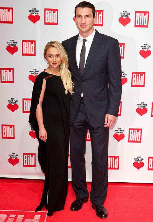 Хэйден Панеттьери и Владимир Кличко. Фото: Rex Features/Fotodom.ru.