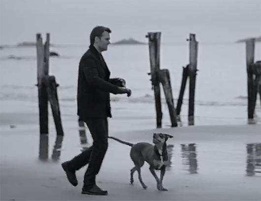 Том Брейди и пес Луа в новой рекламе марки Ugg. Фото: Youtube.com.