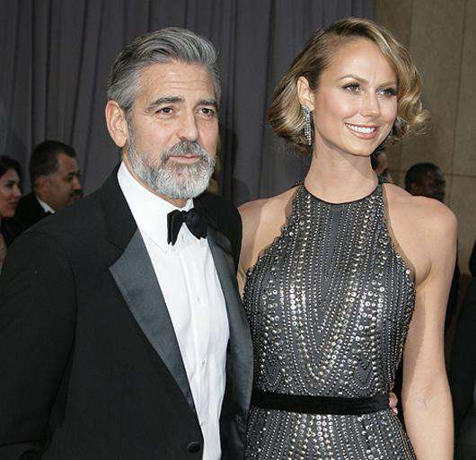 Джордж Клуни и Стейси Киблер. Фото: Rex Features/Fotodom.ru.