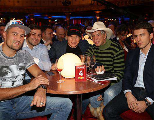 Микки Рурк побывал на Comedy Club. Фото: материалы пресс-служб.