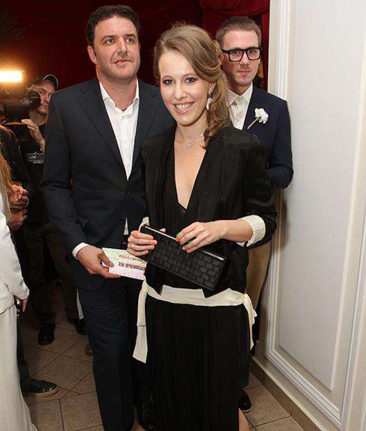 Ксения Собчак и Максим Виторган. Фото: Fotodom.ru.