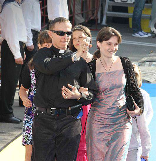 Иван Охлобыстин с семьей.