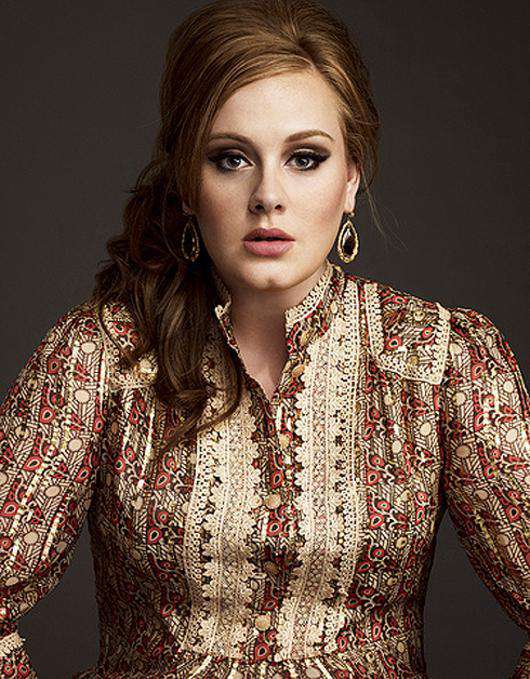 Адель. Фото: www.adele.tv.