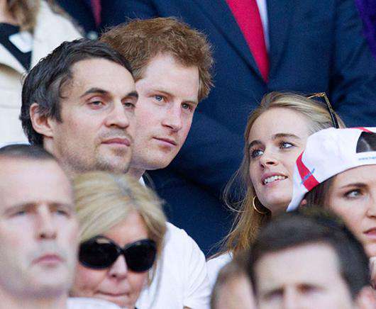 Принц Гарри и Крессида Бонас. Фото: Rex Features/Fotodom.ru.