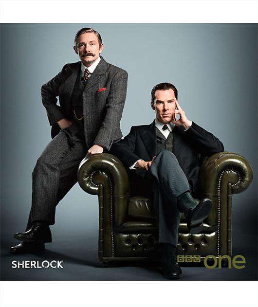 Мартин Фриман (доктор Ватсон) и Бенедикт Камбербэтч (Шерлок Холмс). Фото: Facebook.com/BBCOne.