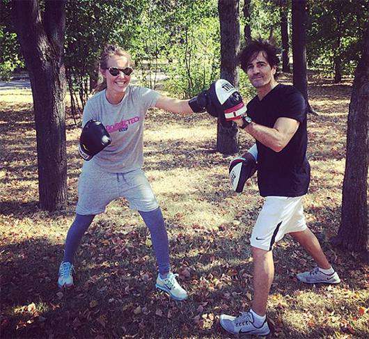 Ксения Собак увлеклась боксом. Фото: Instagram.com/xenia_sobchak.