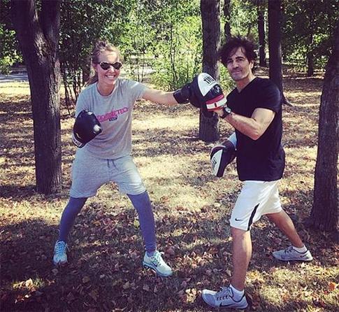 Собчак начала заниматься боксом