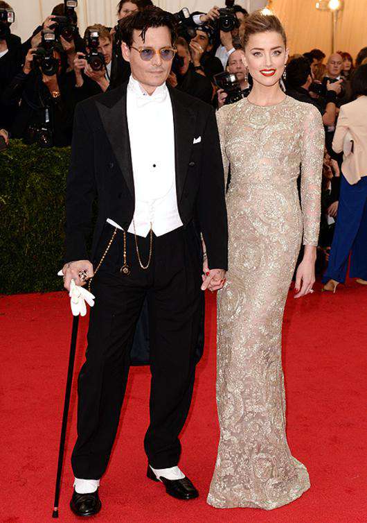 Джонни Депп и Эмбер Херд. Фото: Rex Features/Fotodom.ru.