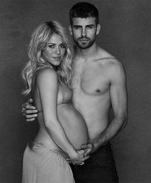 Шакира и Жерар Пике. Фото: Twitter.com.