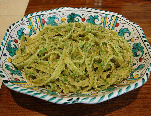 Мафальдине по-калабрийски. Фото: материалы пресс-служб.