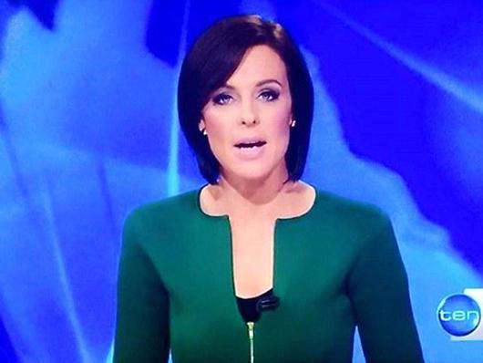 Натарша Беллинг в эфире австралийского телеканала Network Ten. Фото: www.youtube.com.