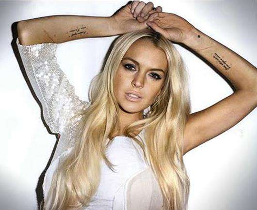 Линдси Лохан. Фото: Facebook.com.