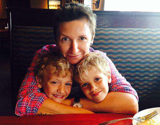 Диана Арбенина с детьми. Фото: Instagram.com/d_arbenina.