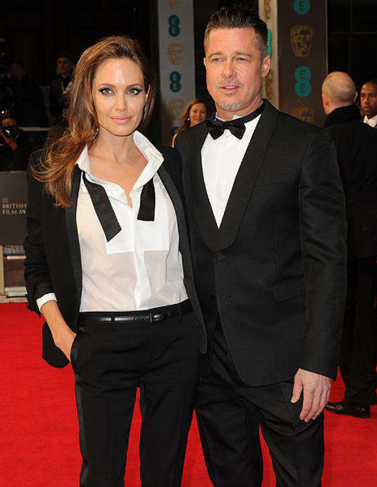 Анджелина Джоли и Брэд Питт. Фото: Rex Features/Fotodom.ru.