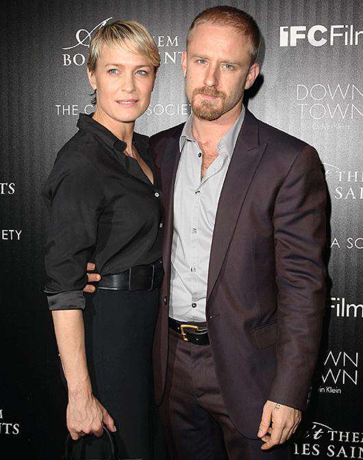 Робин Райт и Бен Фостер. Фото: Startracks Photo/Fotodom.ru. 