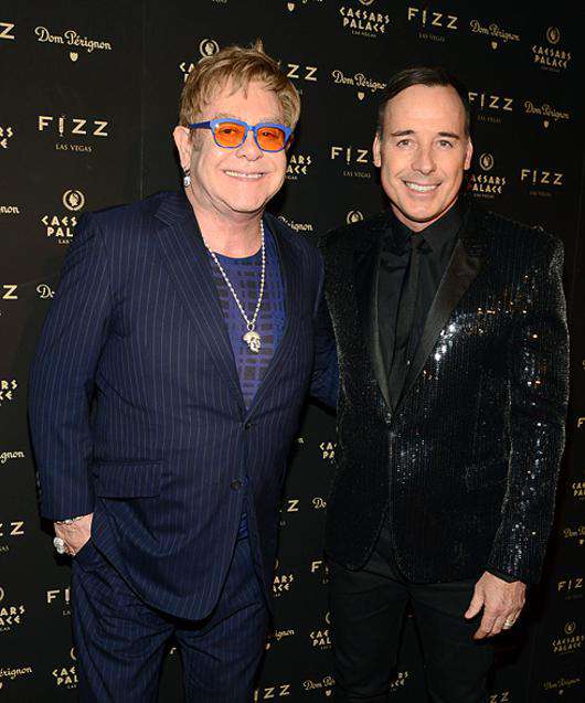 Элтон Джон и Дэвид Ферниш. Фото: Rex Features/Fotodom.ru.