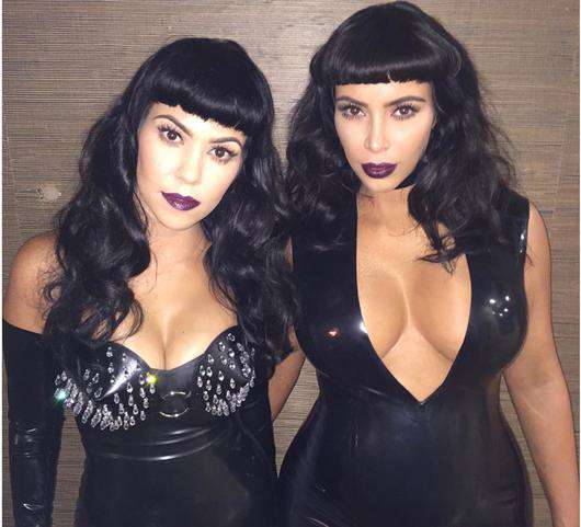 Ким с сестрой Кортни. Фото: https://instagram.com/kimkardashian/