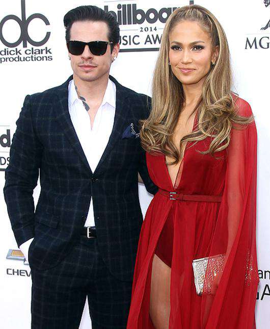 Каспер Смарт и Дженнифер Лопес. Фото: All Over Press.