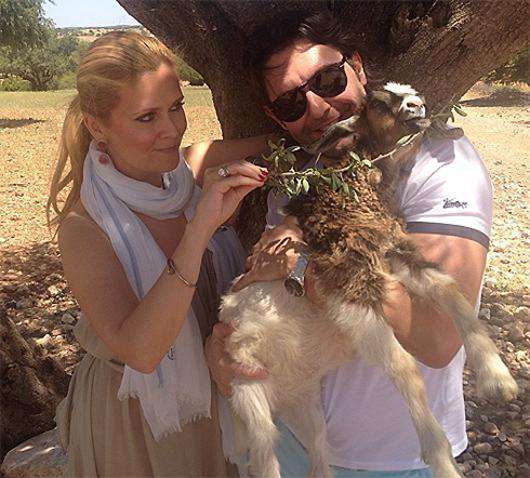 Наталья Шкулева и Андрей Малахов. Фото: Instagram.com/natashashkuleva.