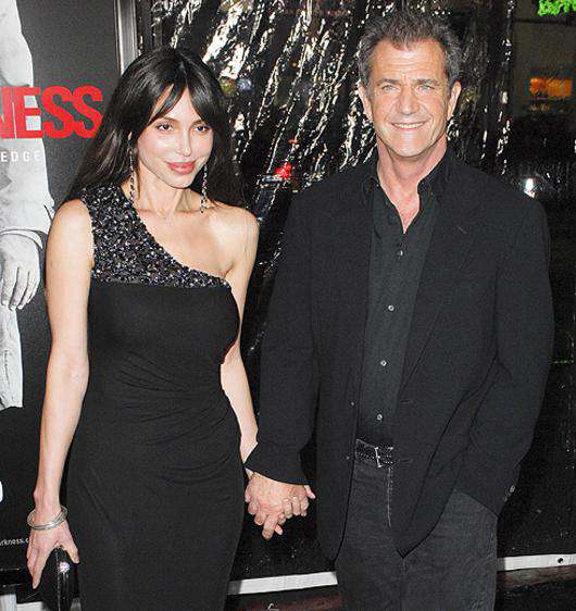 Мэл Гибсон и Оксана Григорьева. Фото: Rex Features/Fotodom.ru.