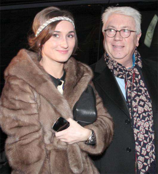 Владимир Винокур с дочерью Анастасией.