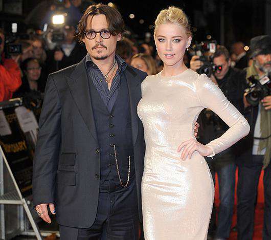 Джонни Депп и Эмбер Херд. Фото: Capital Pictures/Fotodom.ru.