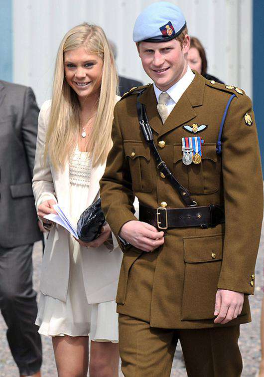 Принц Гарри и Челси Дэйви. Фото: Rex Features/Fotodom.ru.