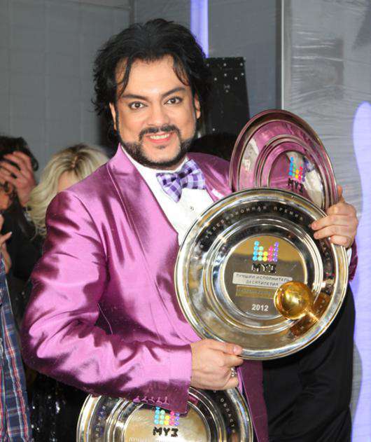 Филипп Киркоров на премии МУЗ-ТВ.