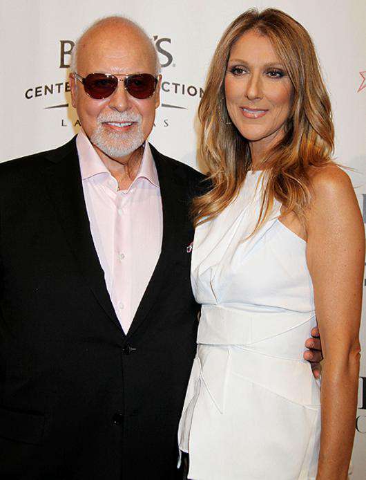 Селин Дион и Рене Анджелил. Фото: Rex Features/Fotodom.ru.