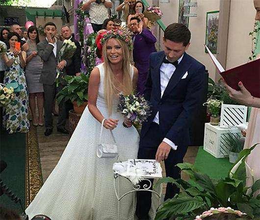 Дана Борисова и Андрей Трощенко отпраздновали свадьбу. Фото: Instagram.com/ly_igor_richi.