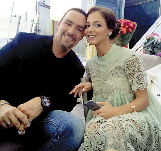 Александр Невский и Мария Бравикова. 