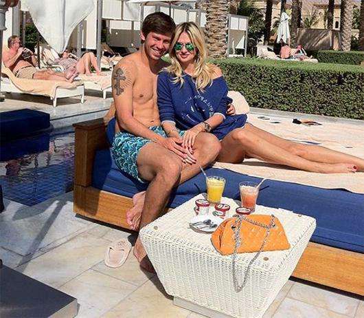 Виктория Лопырева и Федор Смолов. Фото: Twitter.com.