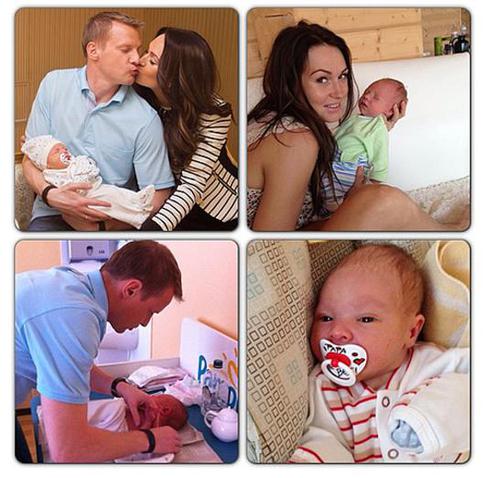 Вячеслав Малафеев крестил сына