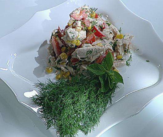 Салат «Эдельвейс».