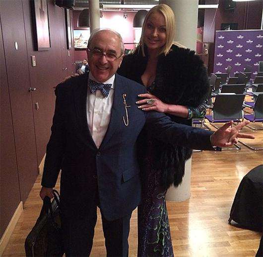 Александр Добровинский и Анастасия Волочкова. Фото: Instagram.